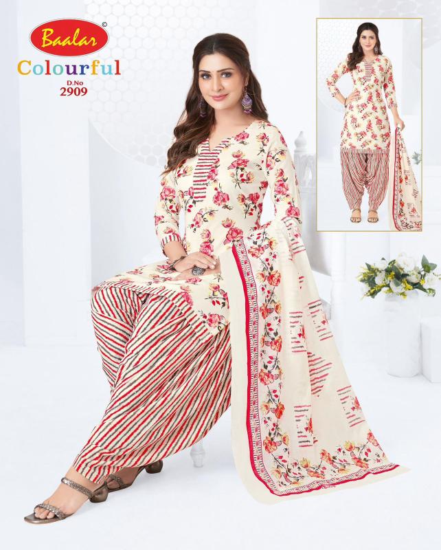 Baalar colourful vol-29 kalamkari dress material wholesale bangalore